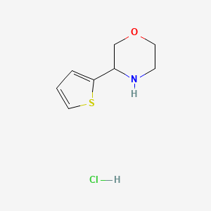 3-(Thiophen-2-yl)morpholine hydrochloride