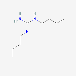 molecular formula C9H21N3 B8181600 Guanidine, N,N'-dibutyl- CAS No. 31961-54-3