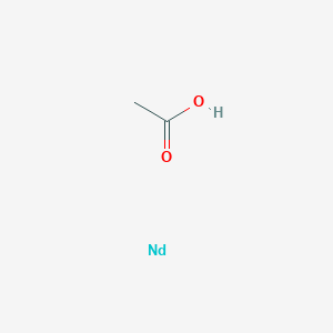 molecular formula C2H4NdO2 B8181622 Neodymium(III) acetate pentahydrate 