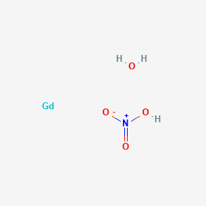 molecular formula GdH3NO4 B8181666 Gadolinium trinitrate hydrate 