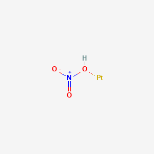 molecular formula HNO3Pt B8181684 Nitric acid;platinum 