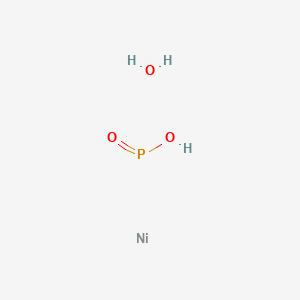 molecular formula H3NiO3P B8181706 Nickelhypophosphitehexahydrate 