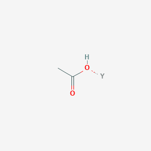 Acetic acid;yttrium