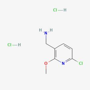 (6-Chloro-2-methoxypyridin-3-yl)methanamine dihydrochloride