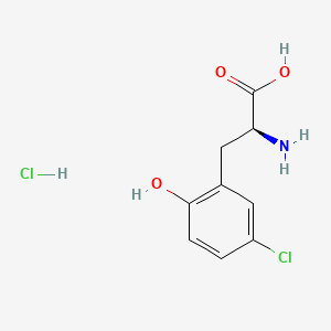 (S)-2-Amino-3-(5-chloro-2-hydroxyphenyl)propanoic acid hydrochloride