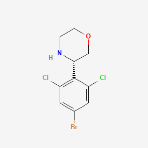 (S)-3-(4-bromo-2,6-dichlorophenyl)morpholine