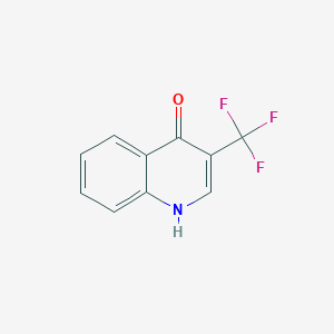 molecular formula C10H6F3NO B8182295 3-(Trifluoromethyl)quinolin-4-ol 