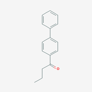 molecular formula C16H16O B081824 4-丁酰联苯 CAS No. 13211-01-3