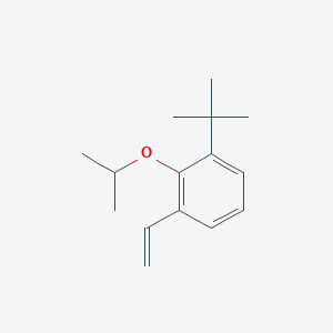 molecular formula C15H22O B8182598 1-(tert-Butyl)-2-isopropoxy-3-vinylbenzene 
