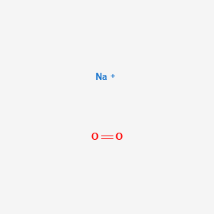molecular formula Na2O2<br>NaO2+ B081826 超氧化钠 CAS No. 12034-12-7