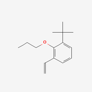 1-(tert-Butyl)-2-propoxy-3-vinylbenzene