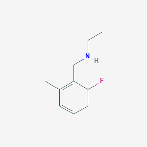 molecular formula C10H14FN B8182785 N-(2-Fluoro-6-methylbenzyl)ethanamine 