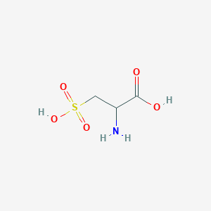 molecular formula C3H7NO5S B081831 Cysteic Acid CAS No. 13100-82-8