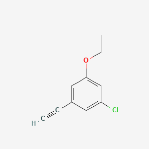 1-Chloro-3-ethoxy-5-ethynylbenzene