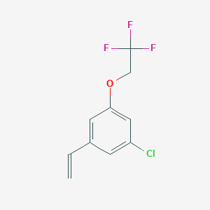 1-Chloro-3-(2,2,2-trifluoroethoxy)-5-vinylbenzene