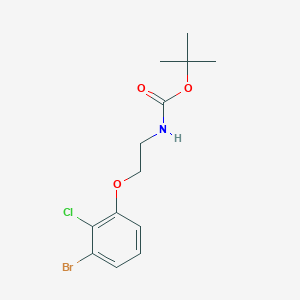 tert-Butyl (2-(3-bromo-2-chlorophenoxy)ethyl)carbamate