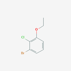 molecular formula C8H8BrClO B8183450 1-Bromo-2-chloro-3-ethoxybenzene 