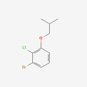 1-Bromo-2-chloro-3-isobutoxybenzene