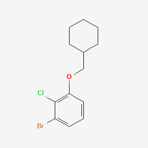1-Bromo-2-chloro-3-(cyclohexylmethoxy)benzene