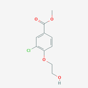 Methyl 3-chloro-4-(2-hydroxyethoxy)benzoate