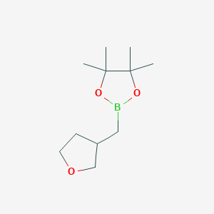 (Tetrahydro-furan-3-yl)methylboronic acid pinacol ester