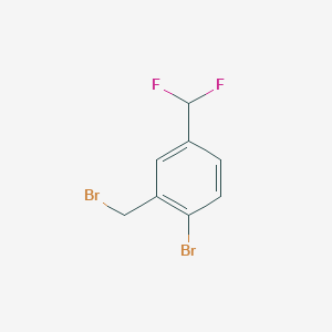 1-Bromo-2-(bromomethyl)-4-(difluoromethyl)benzene