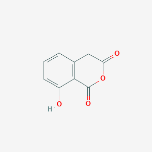molecular formula C9H6O4 B8183876 8-hydroxy-4H-isochromene-1,3-dione 