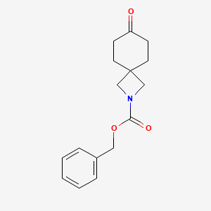 molecular formula C16H19NO3 B8183887 Benzyl 7-oxo-2-azaspiro[3.5]nonane-2-carboxylate 