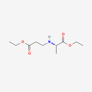 molecular formula C10H19NO4 B8184078 ethyl (2S)-2-[(3-ethoxy-3-oxopropyl)amino]propanoate 
