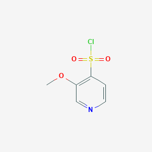 molecular formula C6H6ClNO3S B8184397 3-Methoxypyridine-4-sulfonyl chloride CAS No. 1060801-86-6