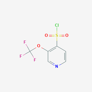 3-(Trifluoromethoxy)pyridine-4-sulfonyl chloride