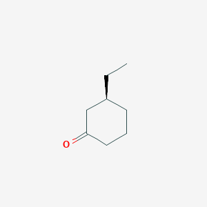 molecular formula C8H14O B8184450 (s)-3-Ethylcyclohexanone CAS No. 74006-73-8