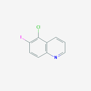molecular formula C9H5ClIN B8184454 5-Chloro-6-iodoquinoline 