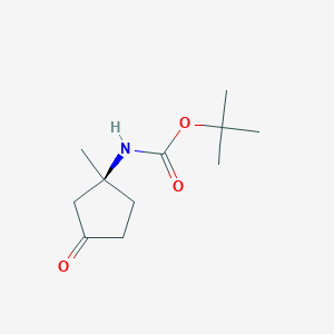 (S)-tert-Butyl (1-methyl-3-oxocyclopentyl)carbamate
