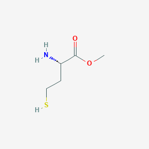 molecular formula C5H11NO2S B8184540 methyl (2S)-2-amino-4-sulfanylbutanoate 