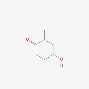 molecular formula C7H12O2 B8184557 4-Hydroxy-2-methylcyclohexanone 