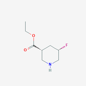 ethyl (3R,5S)-5-fluoropiperidine-3-carboxylate