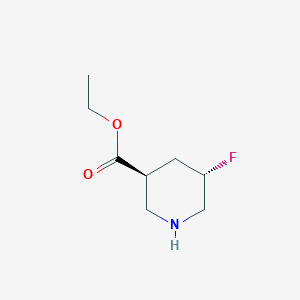 ethyl (3S,5S)-5-fluoropiperidine-3-carboxylate