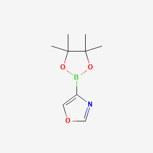 4-(4,4,5,5-Tetramethyl-1,3,2-dioxaborolan-2-yl)oxazole