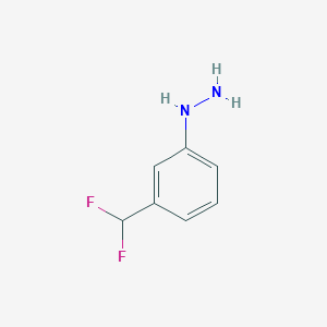 (3-(Difluoromethyl)phenyl)hydrazine