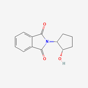 cis-2-(2-Hydroxy-cyclopentyl)-isoindole-1,3-dione