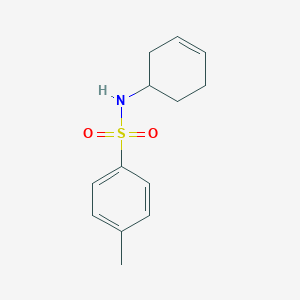 molecular formula C13H17NO2S B8184915 4-(Tosylamino)-1-cyclohexene 