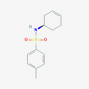 molecular formula C13H17NO2S B8184922 N-[(R)-3-Cyclohexenyl]-p-toluenesulfonamide 