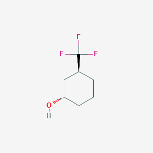 molecular formula C7H11F3O B8184937 (1S,3S)-3-Trifluoromethyl-cyclohexanol 