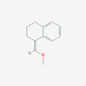 molecular formula C12H14O B8184961 1-Methoxymethylene-1,2,3,4-tetrahydro-naphthalene 