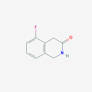molecular formula C9H8FNO B8185204 5-Fluoro-1,2-dihydroisoquinolin-3(4H)-one 