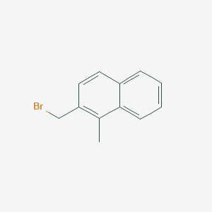 molecular formula C12H11Br B8185236 2-Bromomethyl-1-methyl-naphthalene 