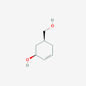 cis-5-(Hydroxymethyl)cyclohex-2-enol