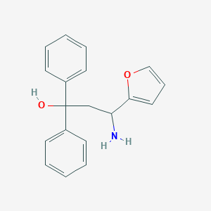 B081853 1,1-Diphenyl-3-(2-furyl)-3-amino-1-propanol CAS No. 14717-63-6