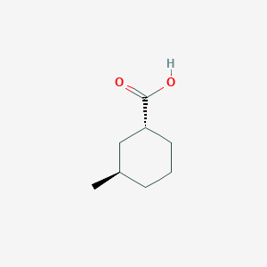 molecular formula C8H14O2 B8185308 (1R,3R)-3-Methylcyclohexane-1-carboxylic acid 